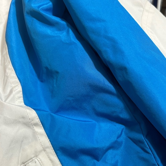 Snozu white  blue snow jacket size medium - Picture 4 of 4